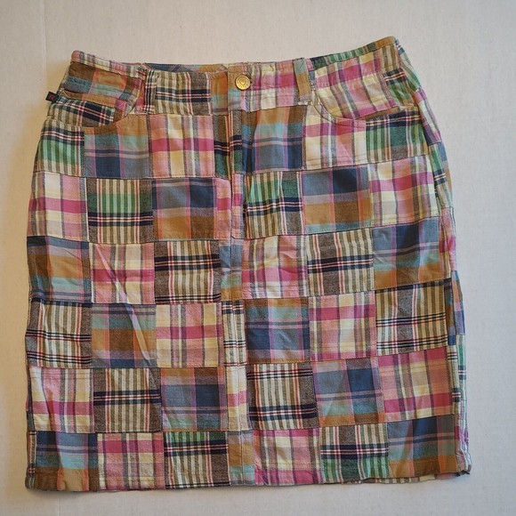 Ralph Lauren Skirts Ralph Lauren Madras Plaid Skirt Women 6